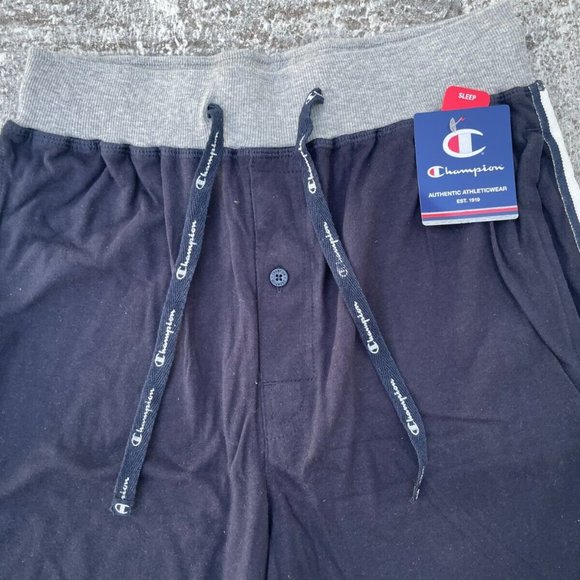 Champion Men Shorts Sleep Wear Blue Draw String Shorts Active Wear Size S - Picture 5 of 9